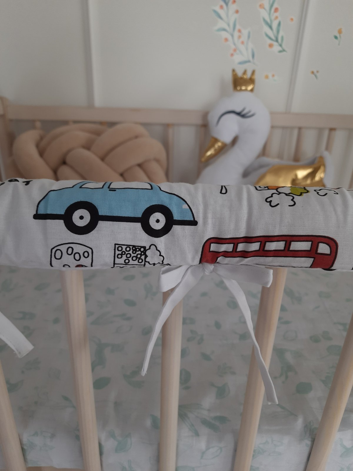 Cotton Rail Cover: Protect Your Baby's Crib in Style