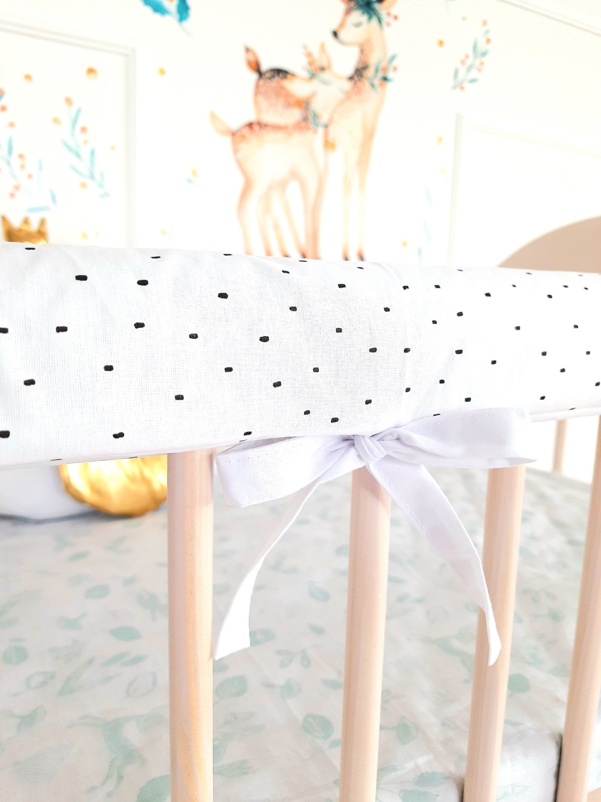 Cotton Rail Cover: Protect Your Baby's Crib in Style