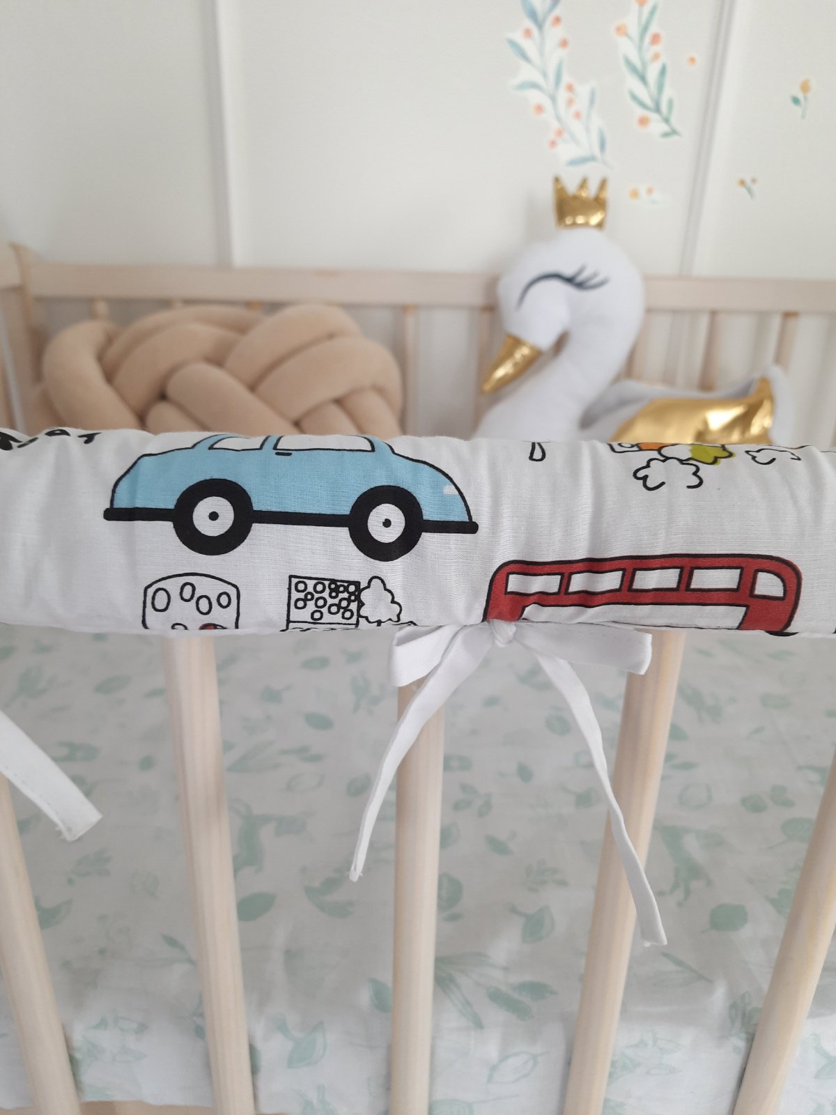 Cotton Rail Cover: Protect Your Baby's Crib in Style