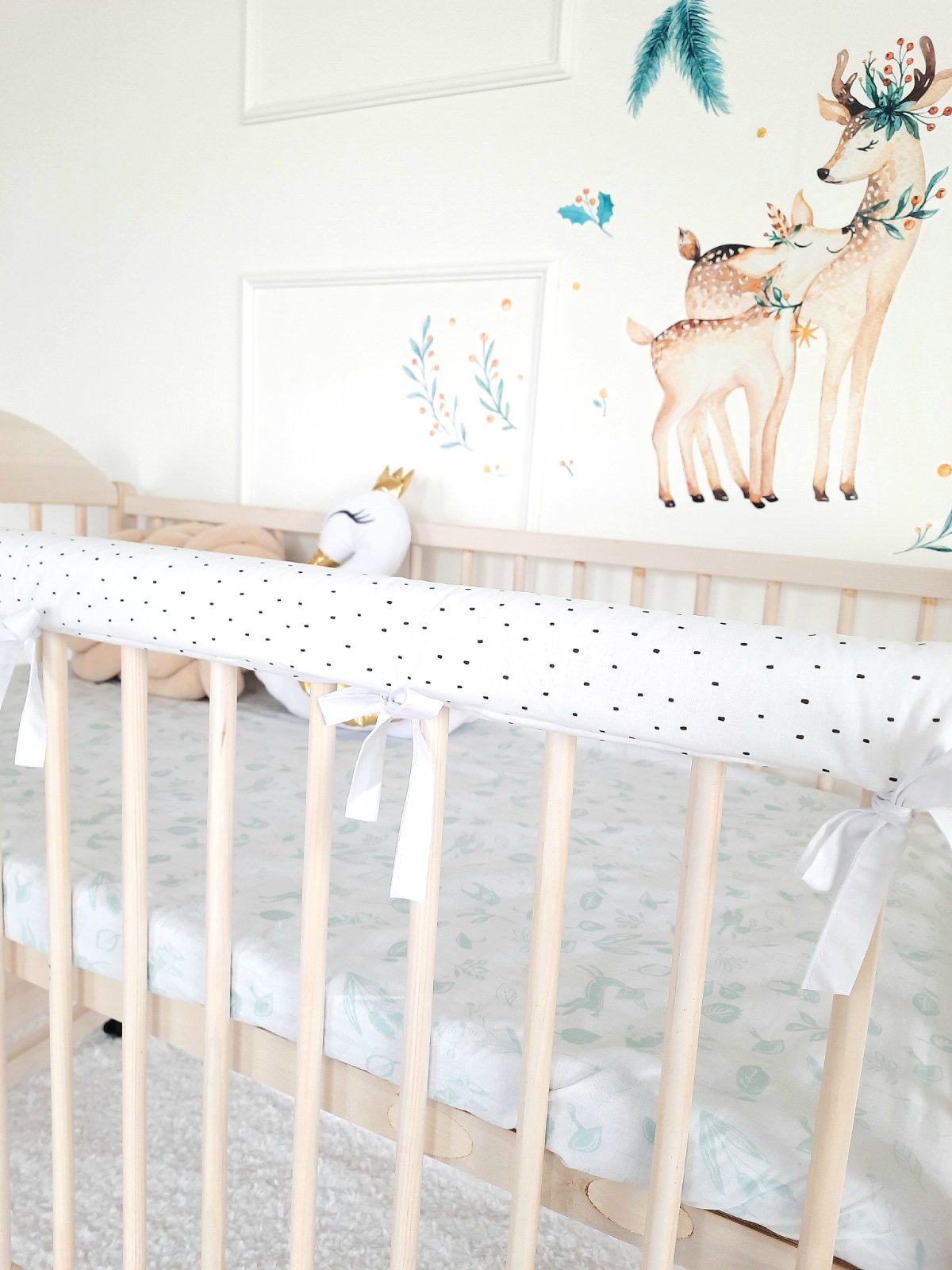 Cotton Rail Cover: Protect Your Baby's Crib in Style