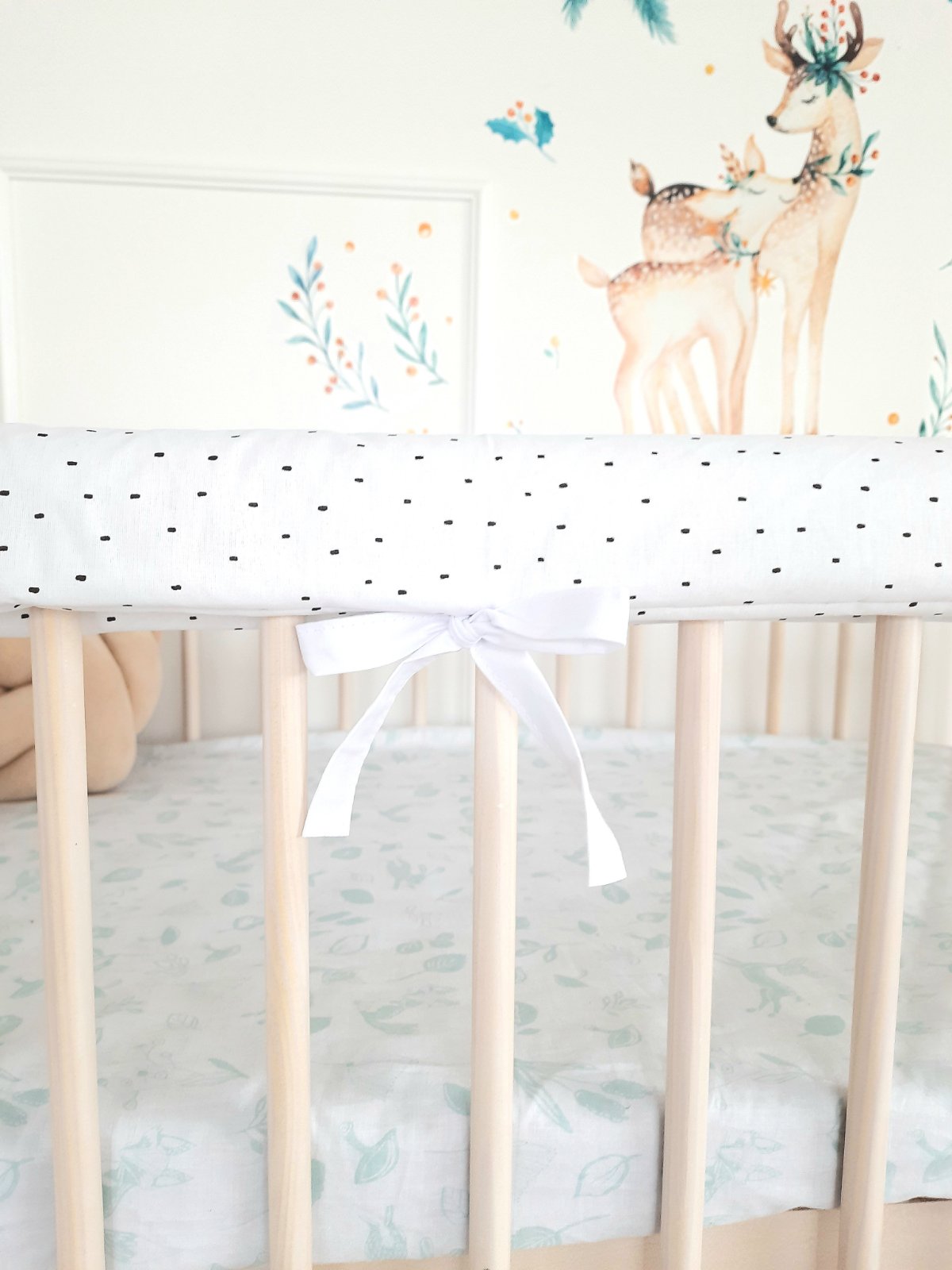 Cotton Rail Cover: Protect Your Baby's Crib in Style