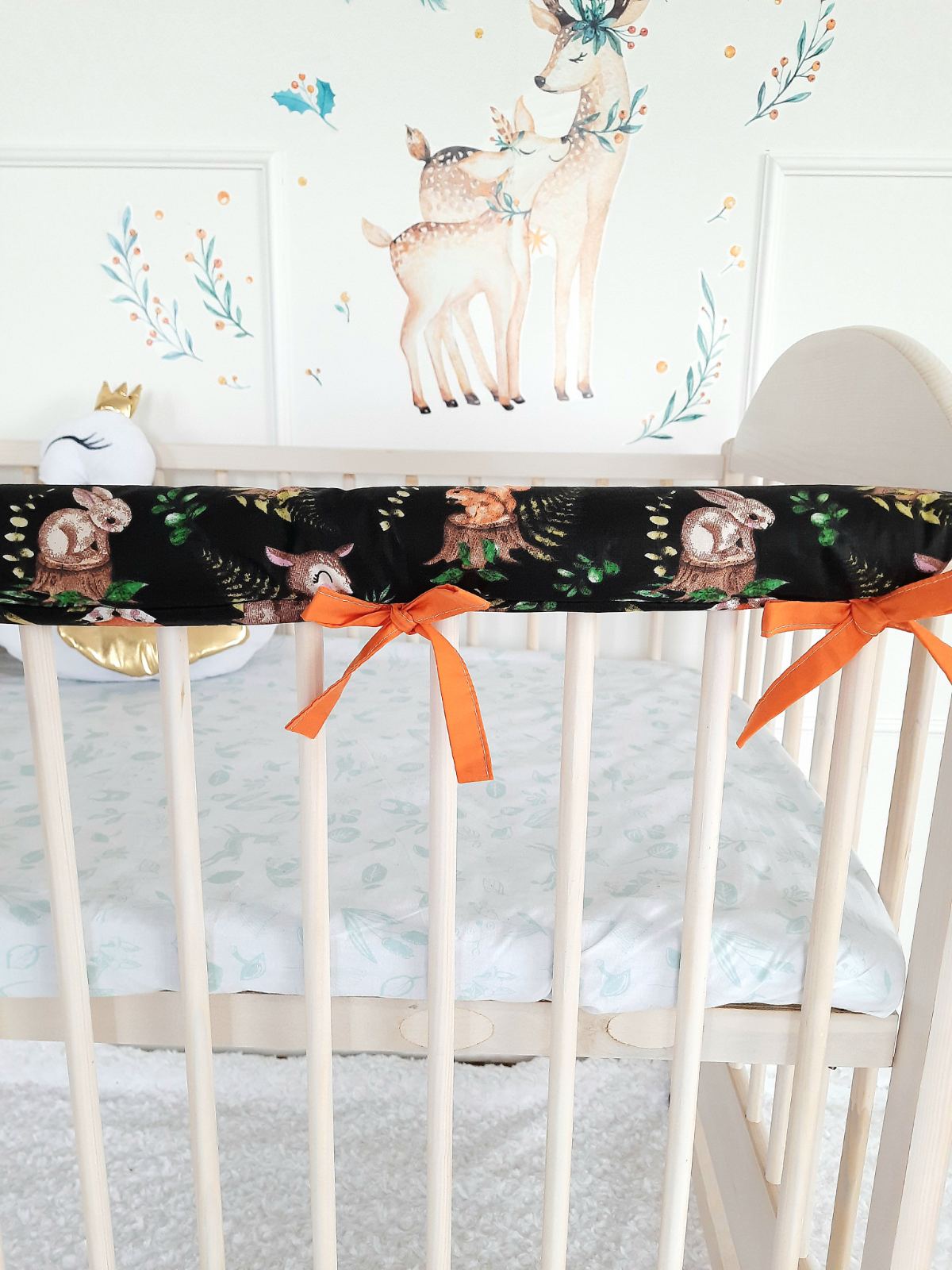 Cotton Rail Cover: Protect Your Baby's Crib in Style