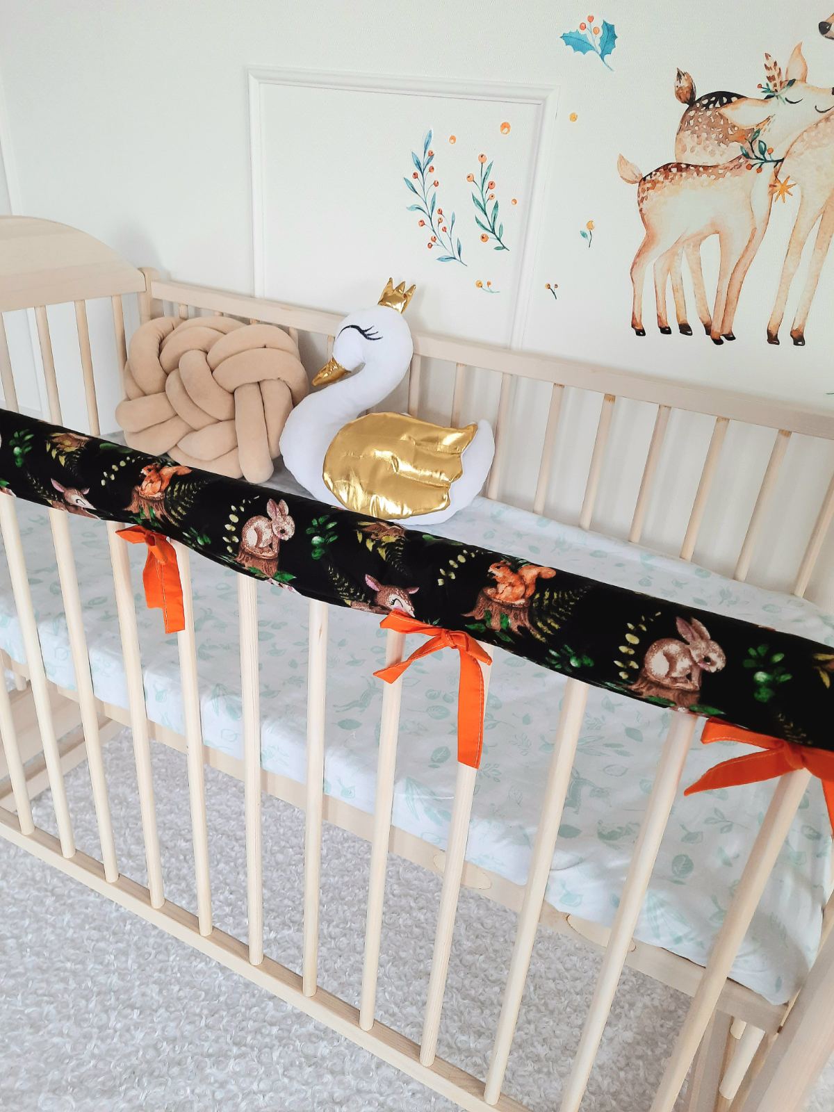 Cotton Rail Cover: Protect Your Baby's Crib in Style