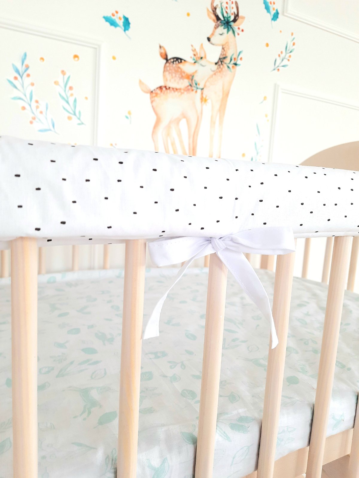 Cotton Rail Cover: Protect Your Baby's Crib in Style
