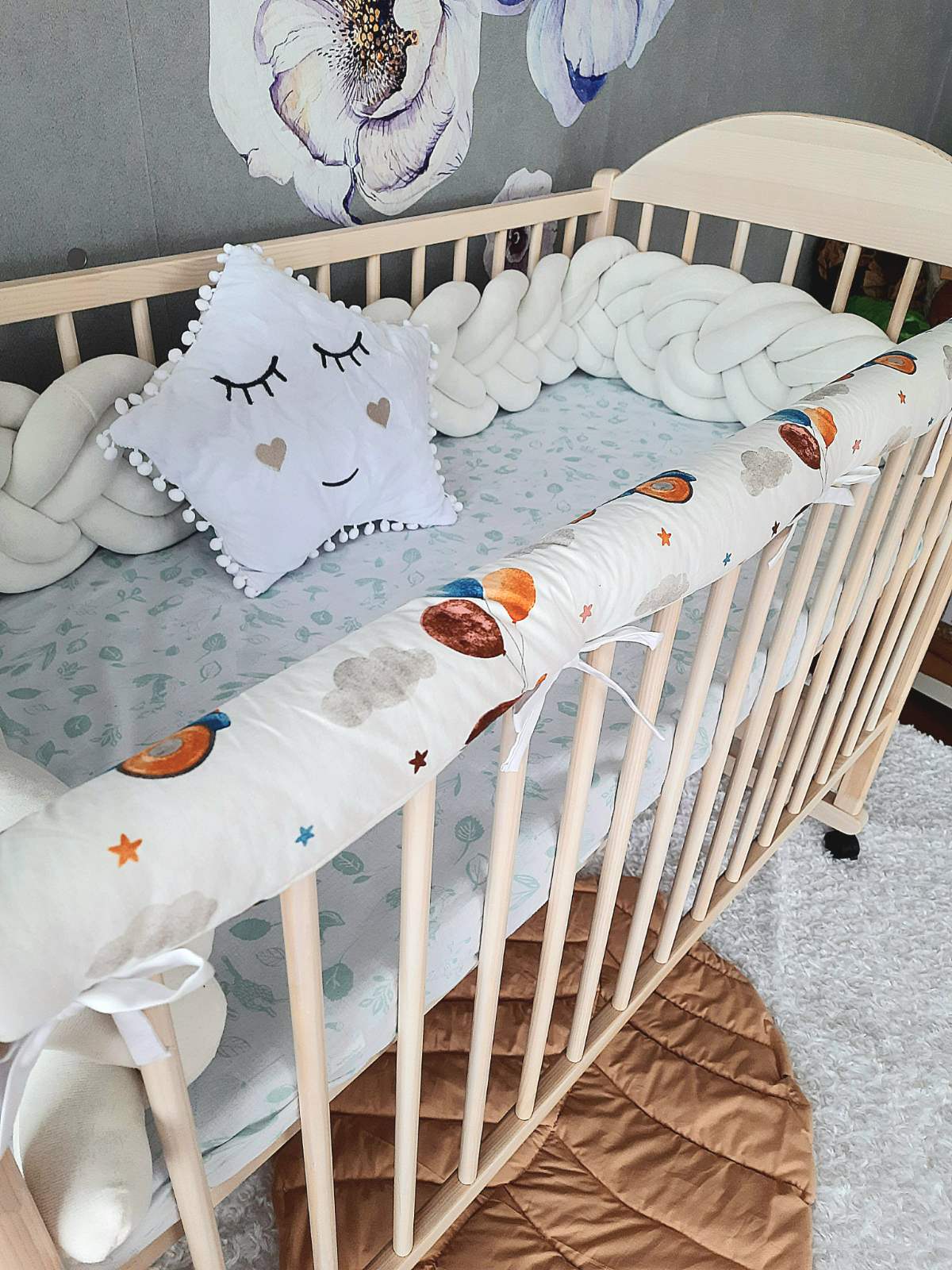 Baby Crib Protector Bumper, Baby Bed Bumper Protector