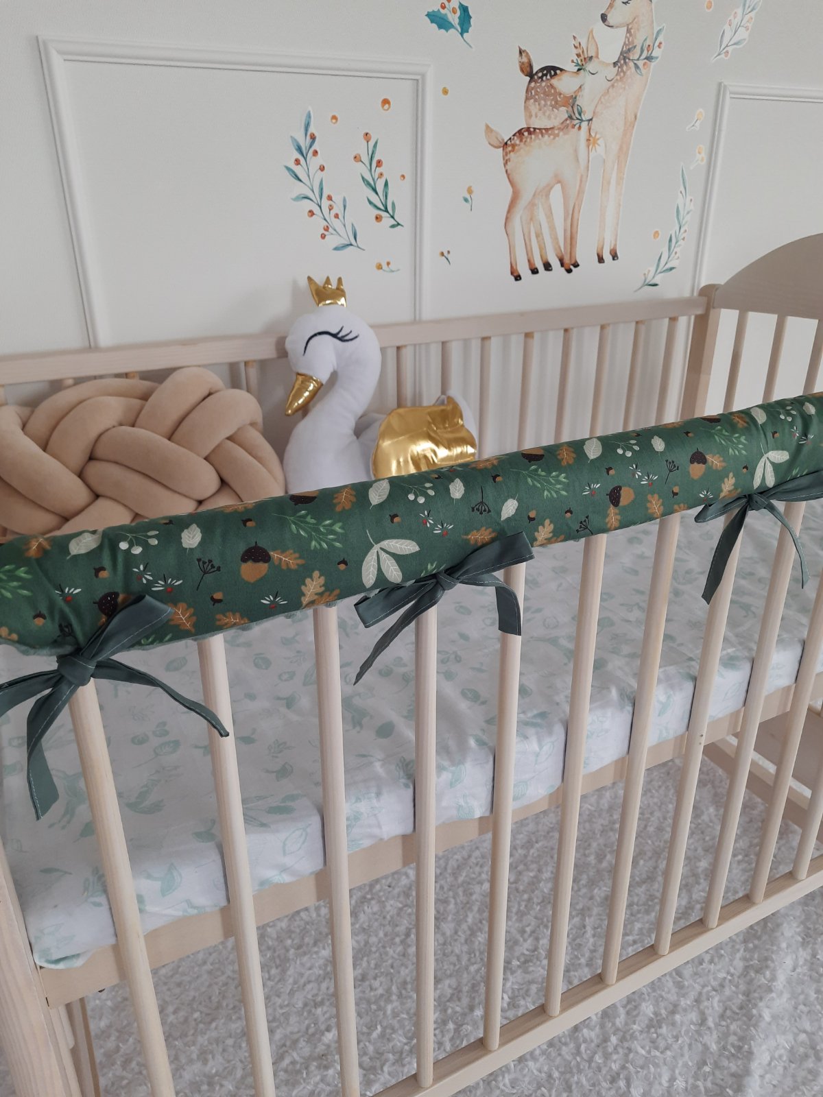 Cotton Rail Cover: Protect Your Baby's Crib in Style - Acorns + Minky