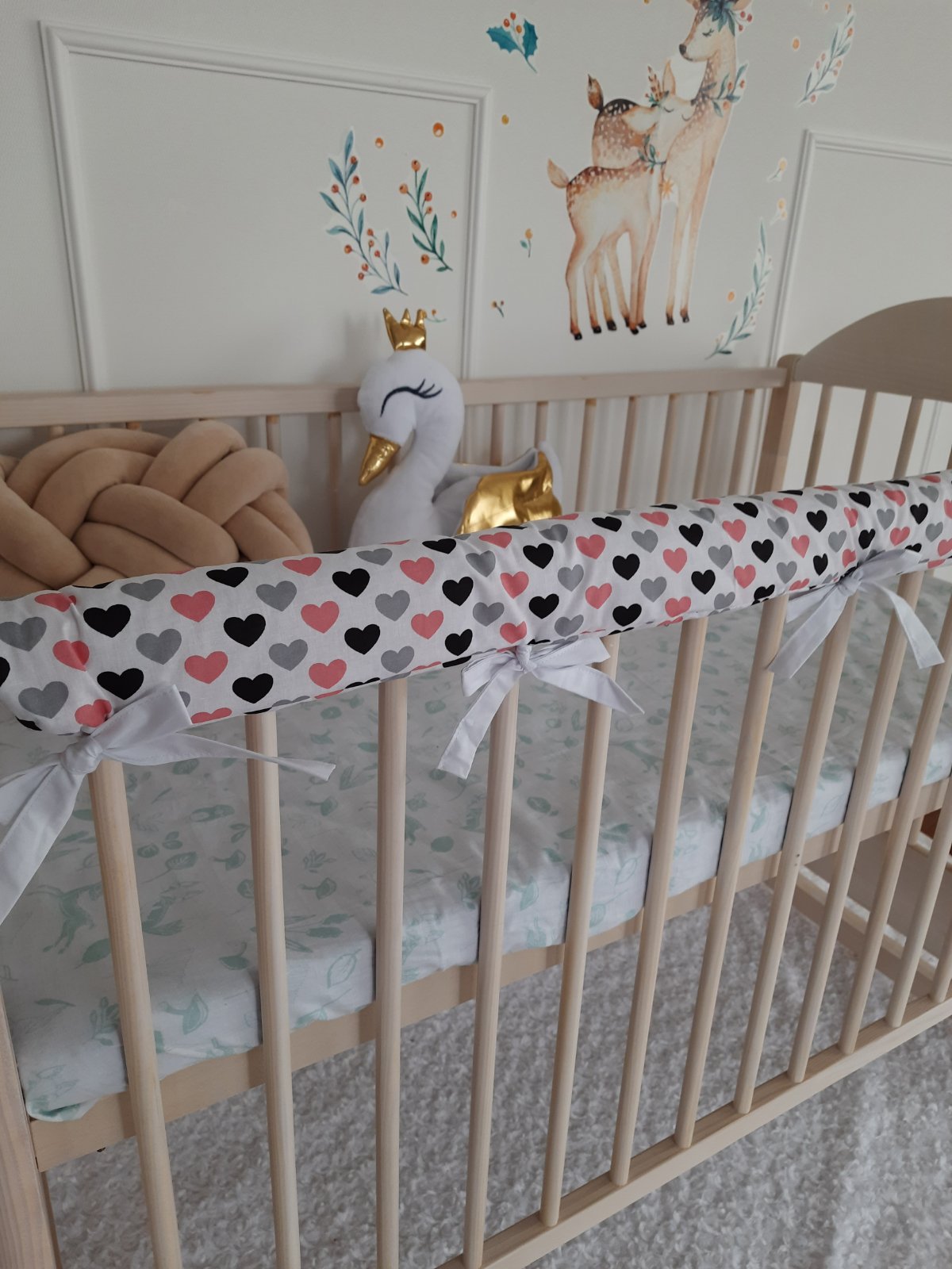 Cotton Rail Cover: Protect Your Baby's Crib in Style