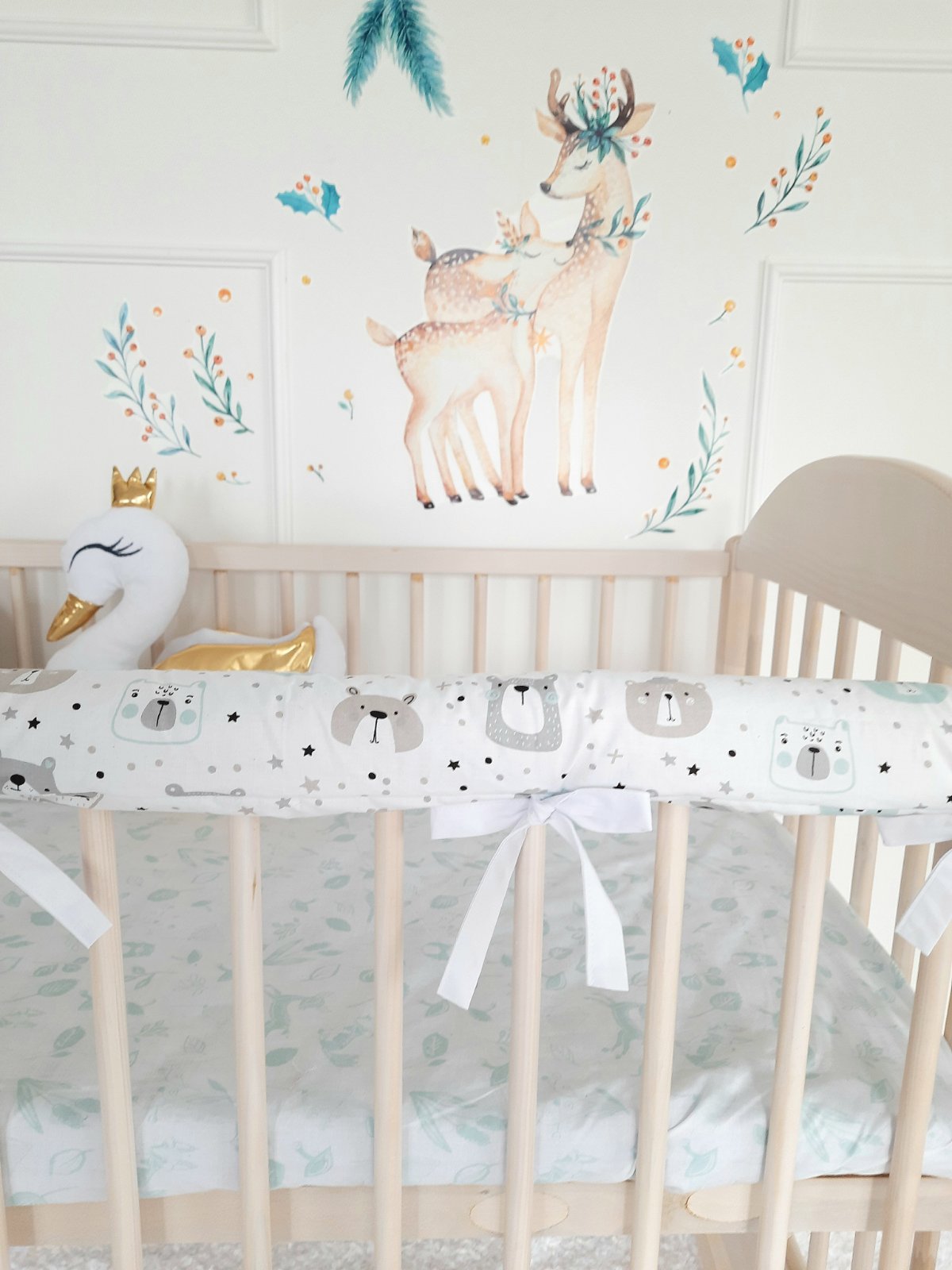 Cotton Rail Cover: Protect Your Baby's Crib in Style