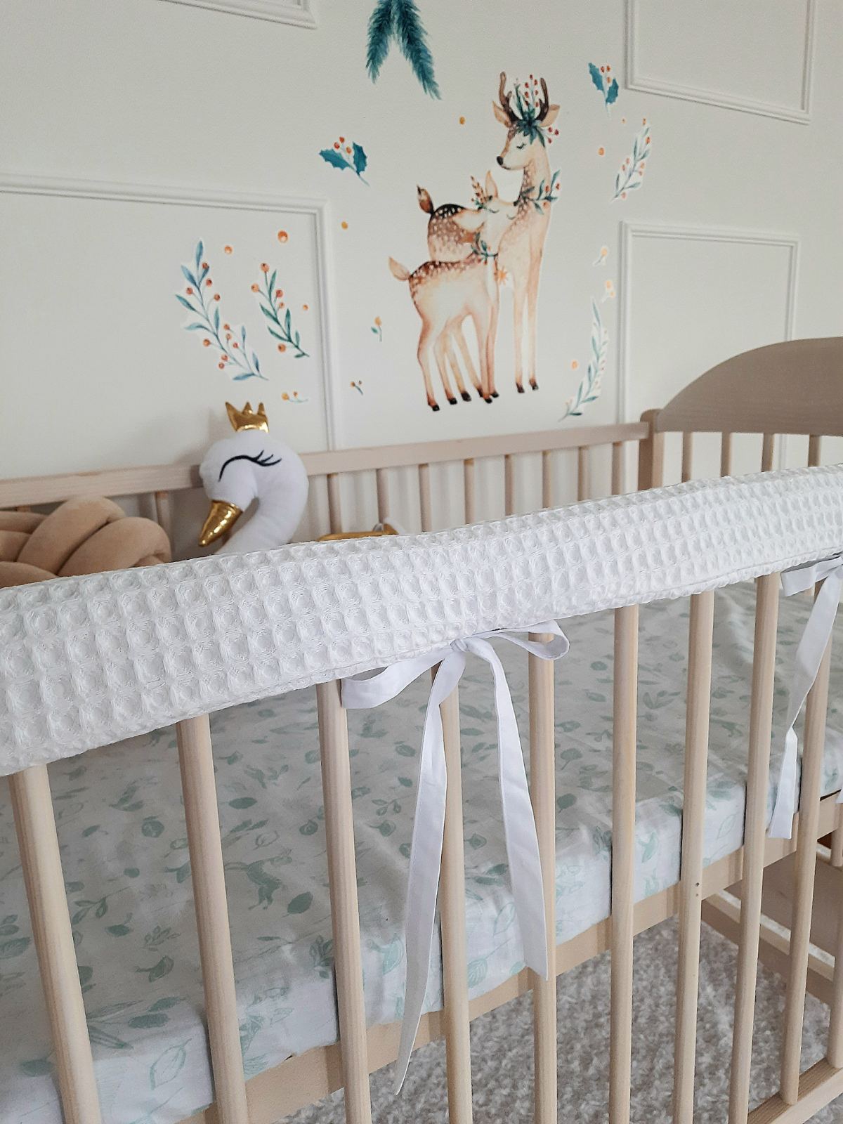 Cotton Rail Cover: Protect Your Baby's Crib in Style