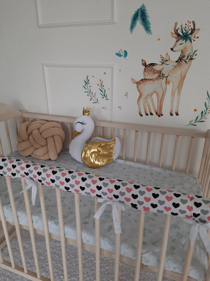 Cotton Rail Cover: Protect Your Baby's Crib in Style