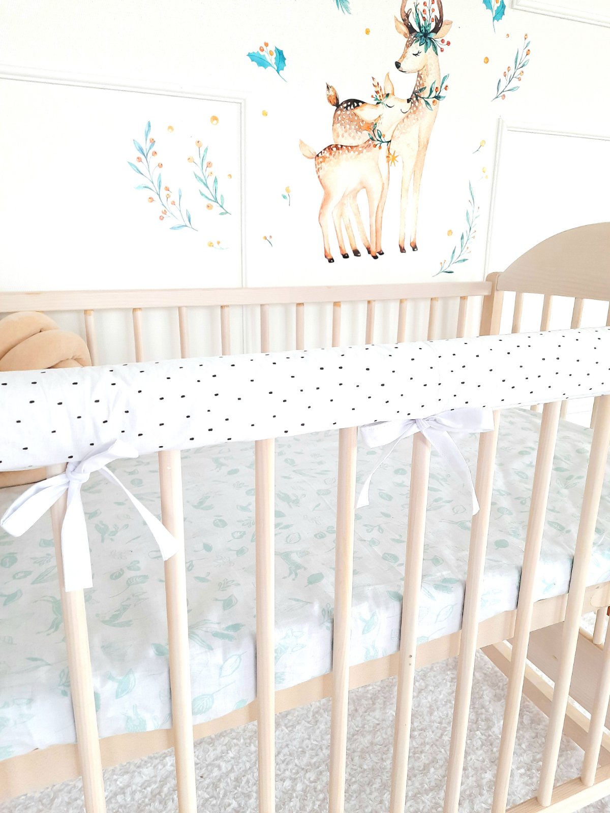 Cotton Rail Cover: Protect Your Baby's Crib in Style