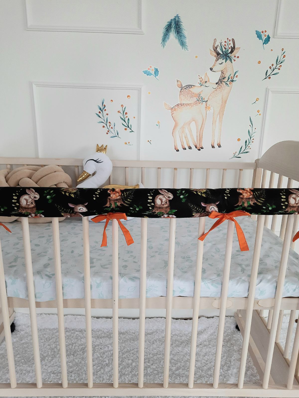 Cotton Rail Cover: Protect Your Baby's Crib in Style