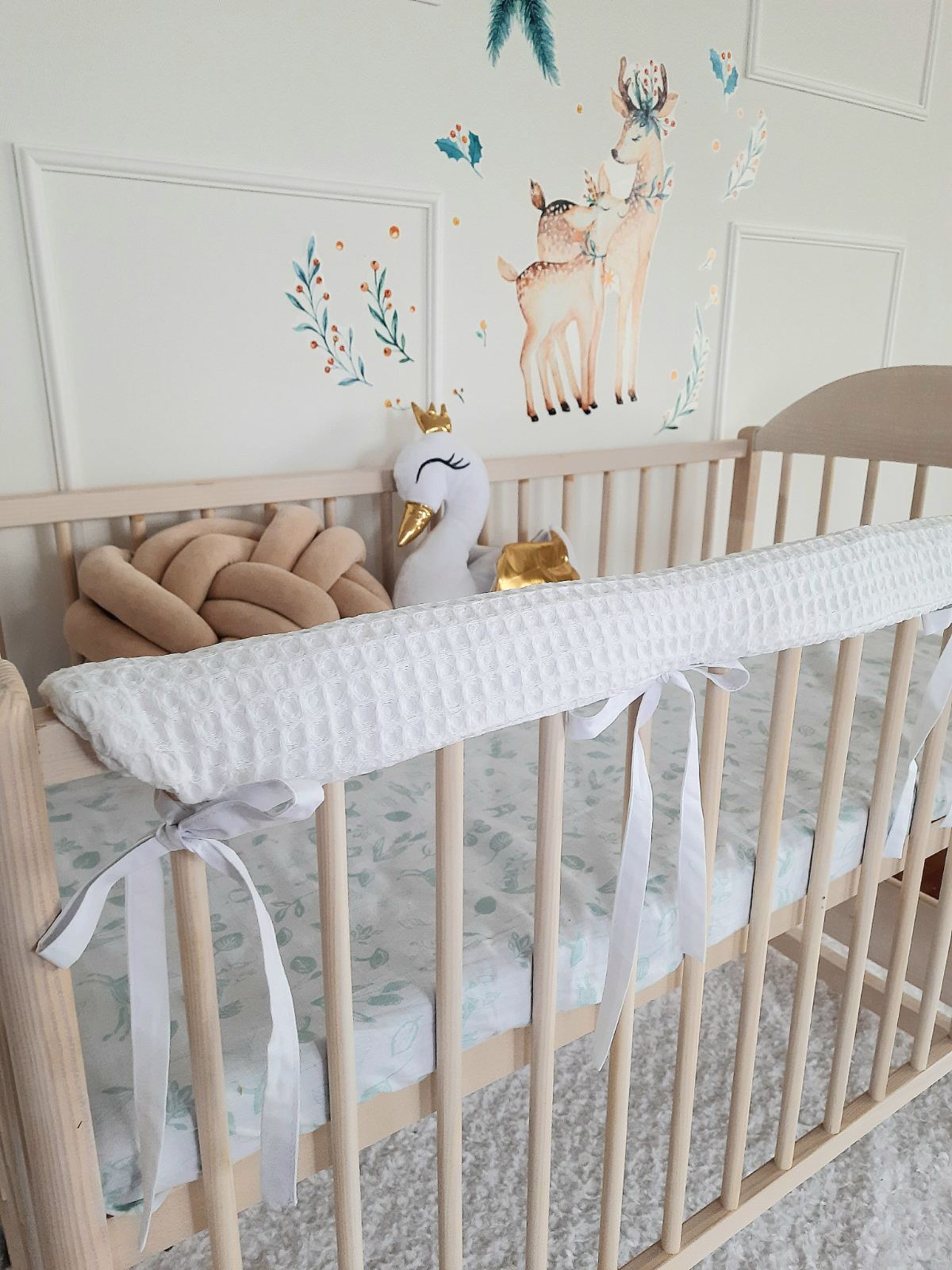 Cotton Rail Cover: Protect Your Baby's Crib in Style