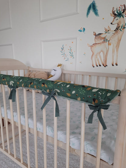 Cotton Rail Cover: Protect Your Baby's Crib in Style - Acorns + Minky