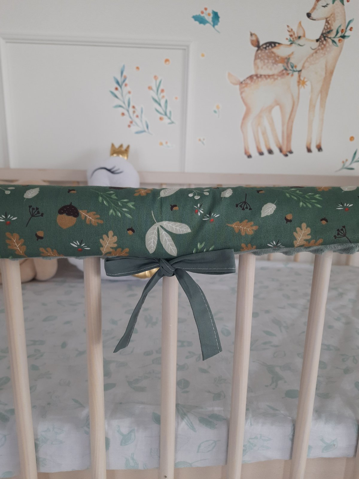 Cotton Rail Cover: Protect Your Baby's Crib in Style - Acorns + Minky