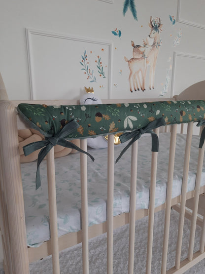 Cotton Rail Cover: Protect Your Baby's Crib in Style - Acorns + Minky