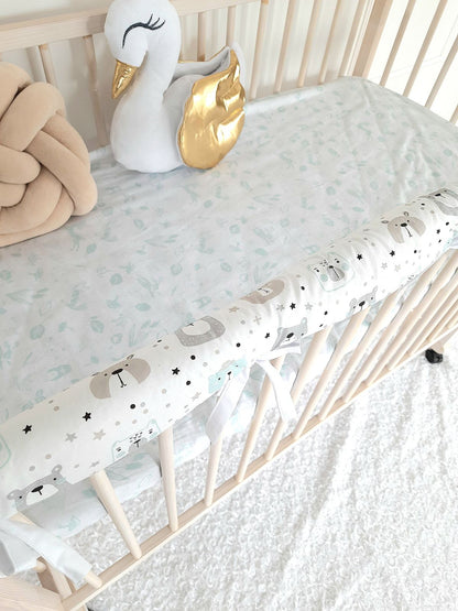 Cotton Rail Cover: Protect Your Baby's Crib in Style