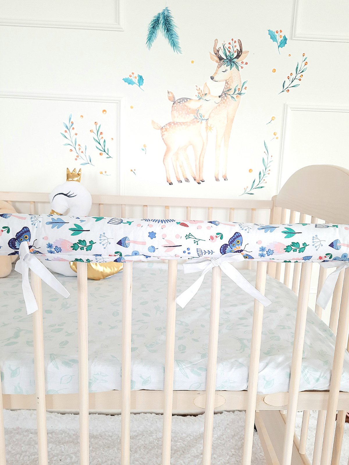 Cotton Rail Cover: Protect Your Baby's Crib in Style