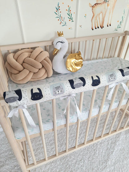 Cotton Rail Cover: Protect Your Baby's Crib in Style