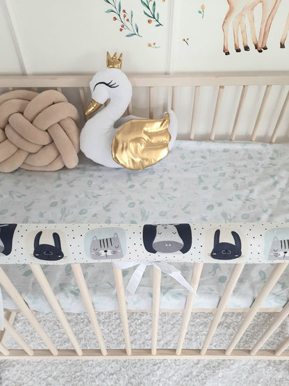 Cotton Rail Cover: Protect Your Baby's Crib in Style
