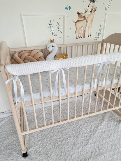 Cotton Rail Cover: Protect Your Baby's Crib in Style