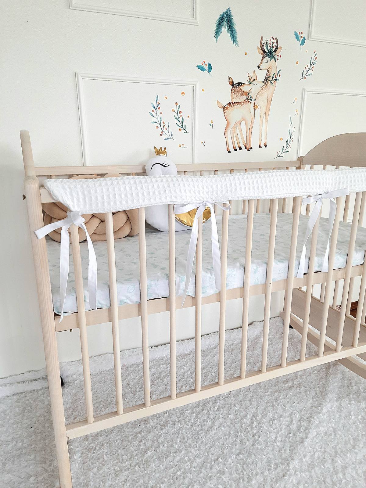 Cotton Rail Cover: Protect Your Baby's Crib in Style