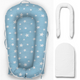 DockATot Replacement Parts Kit – Cover, Pad & Tube, Compatible with DockATot Deluxe+ & Grand Lounger