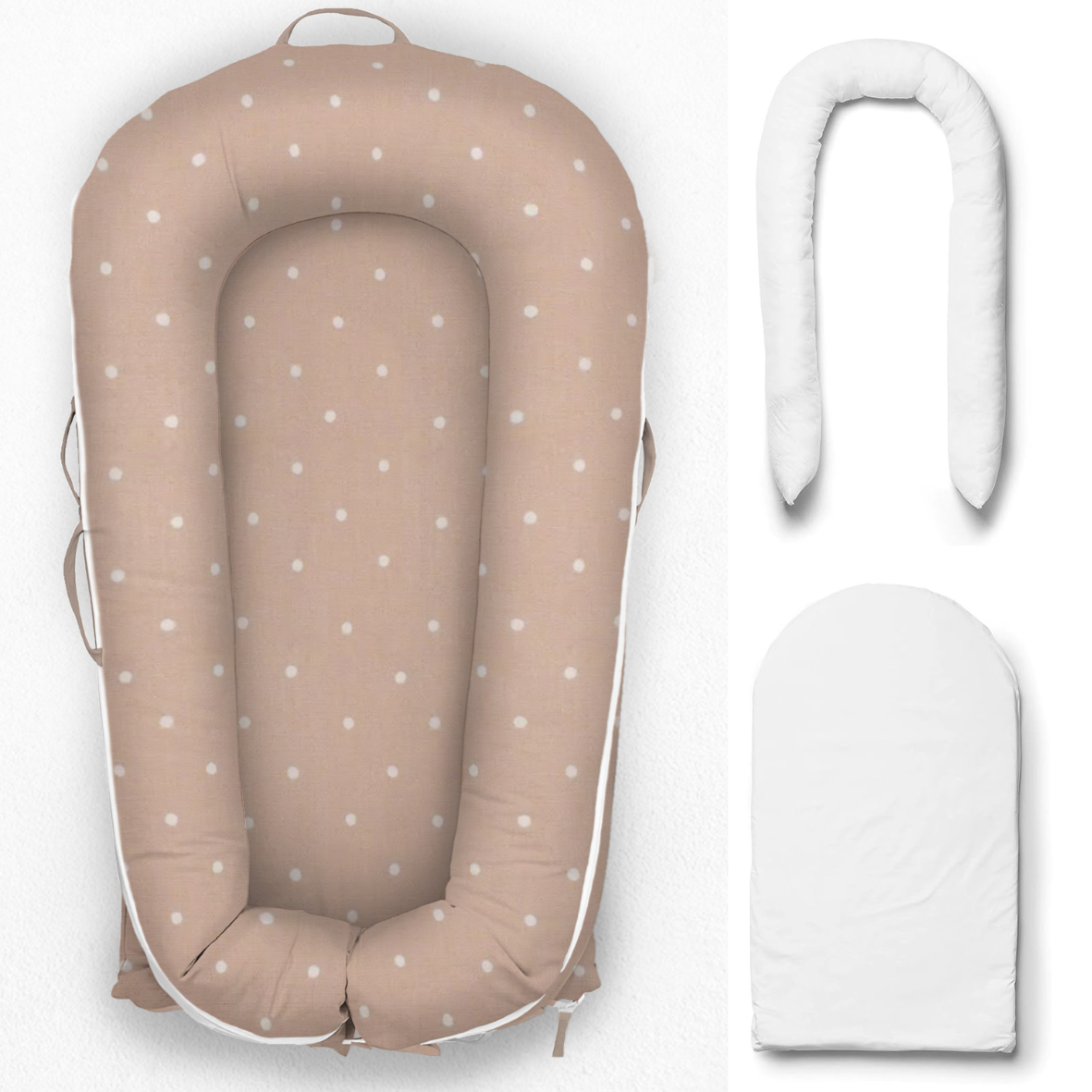 DockATot Replacement Parts Kit – Cover, Pad & Tube, Compatible with DockATot Deluxe+ & Grand Lounger