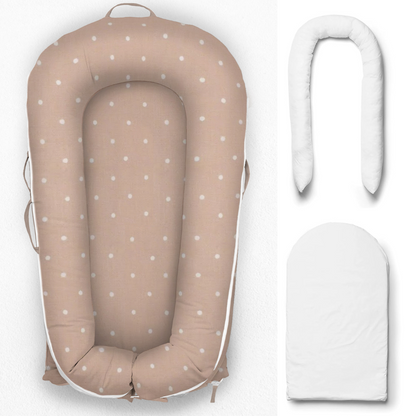 DockATot Replacement Parts Kit – Cover, Pad & Tube, Compatible with DockATot Deluxe+ & Grand Lounger