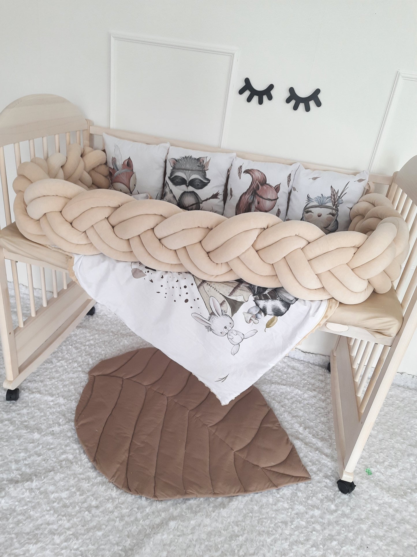 Barbie Double Braided Crib Bumper