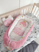 Baby Nest for Newborn. Cotton Babynest + Pillow