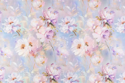 Baby Nest for Newborn. Cotton BabyNest Watercolor Flowers