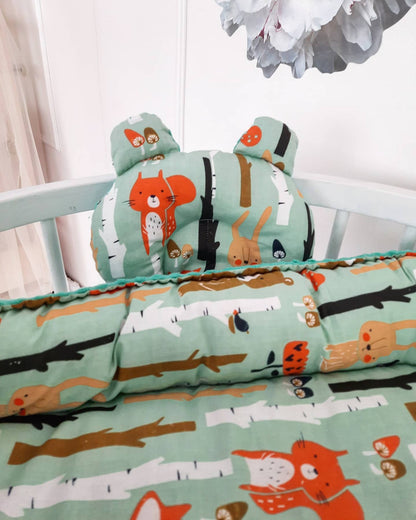 Baby Nest for Newborn. Cotton Babynest + Pillow