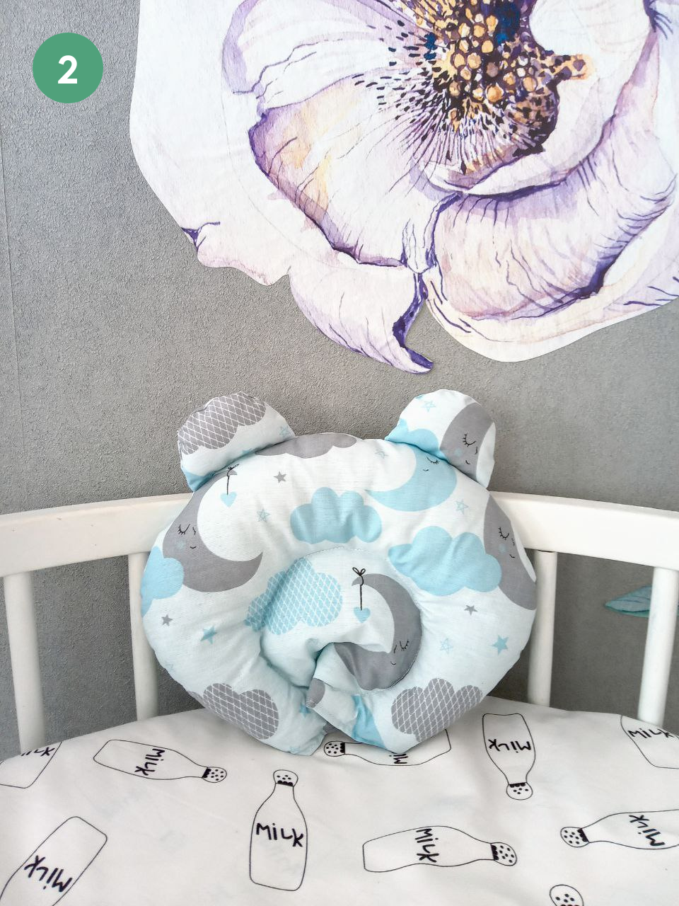 Orthopedic Infant Pillow (Style 1-8)