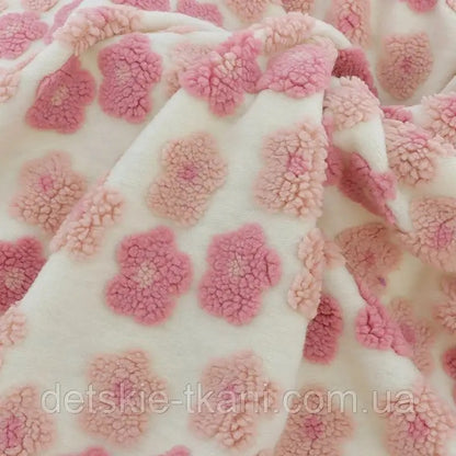 Cotton Rail Cover: Protect Your Baby's Crib in Style Sherpa Pink