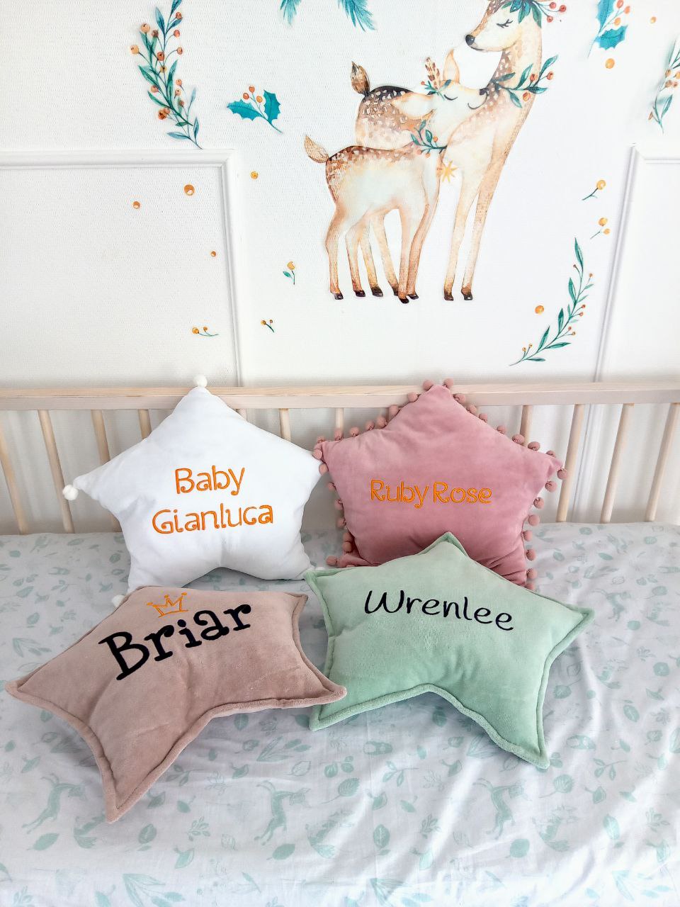 Bumper pillow for crib best sale