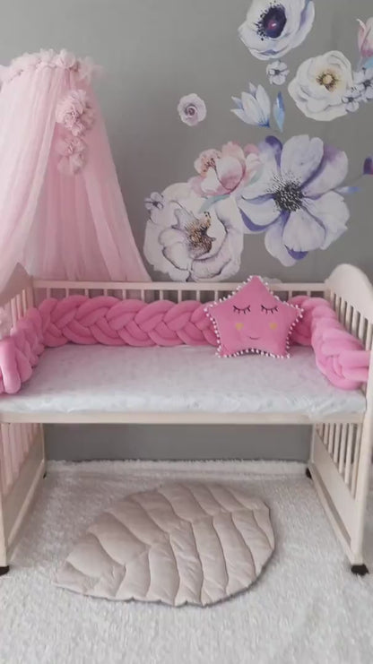 Barbie Double Braided Crib Bumper