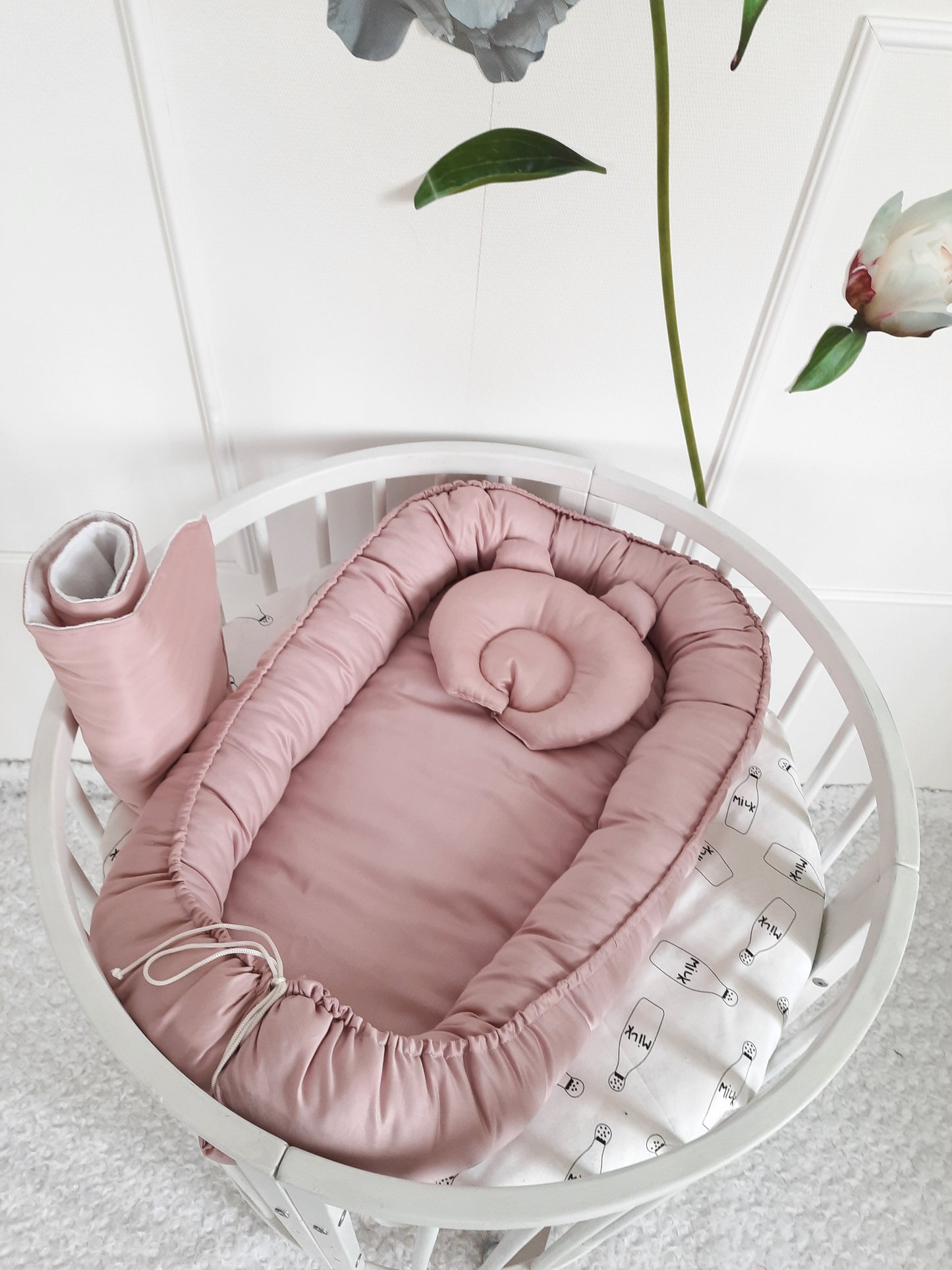 Pink Baby Sleep Nest 