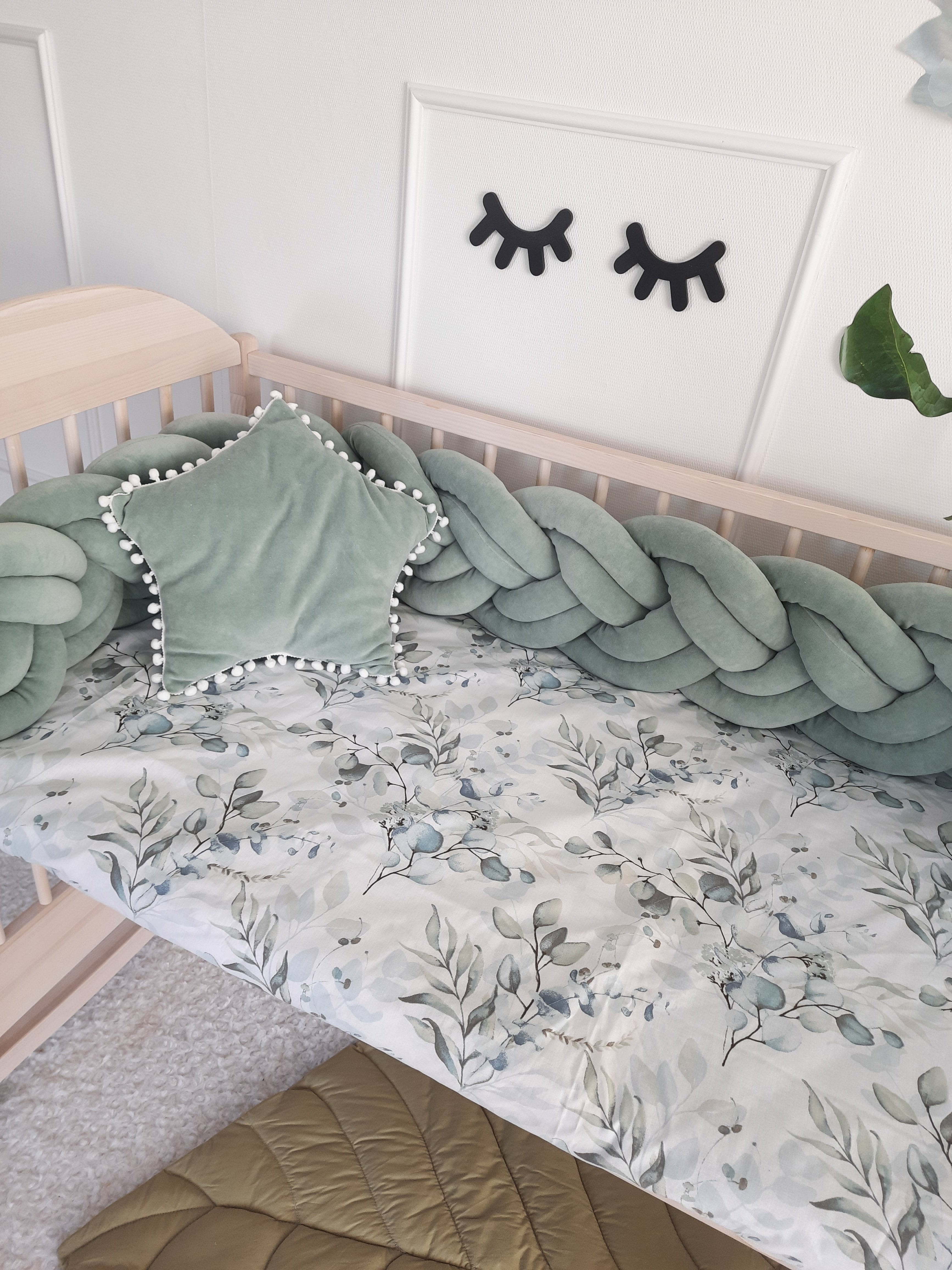 Diy baby crib clearance bumper