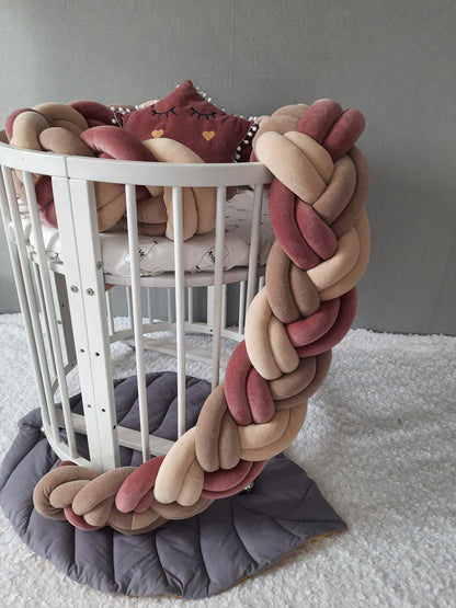 Braided Bed Bumper 