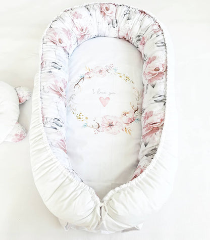 Flower Print Baby Nest