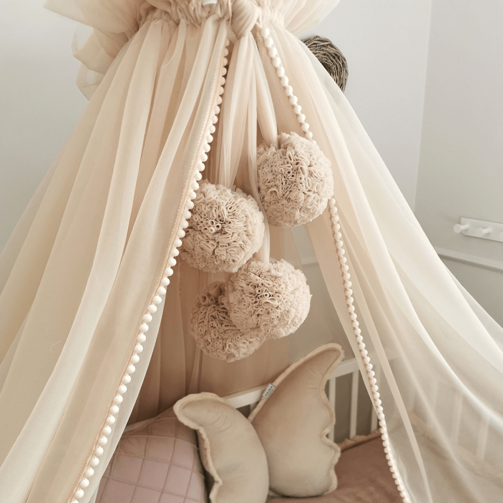 Pom Pom Bed Canopy