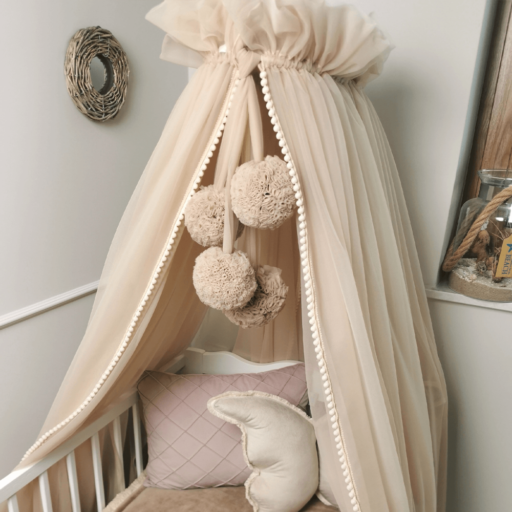 Pom Pom Bed Canopy